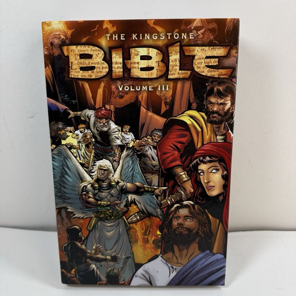 The Kingstone Bible Volume III 2020 Hardcover Graphic Comic Word Of God Religion